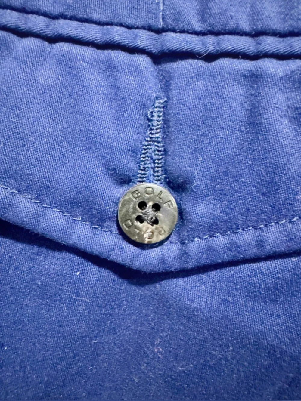 Vintage Polo Golf Ralph Lauren Pleated Chino Pants 34x32 High Rise Navy⁠